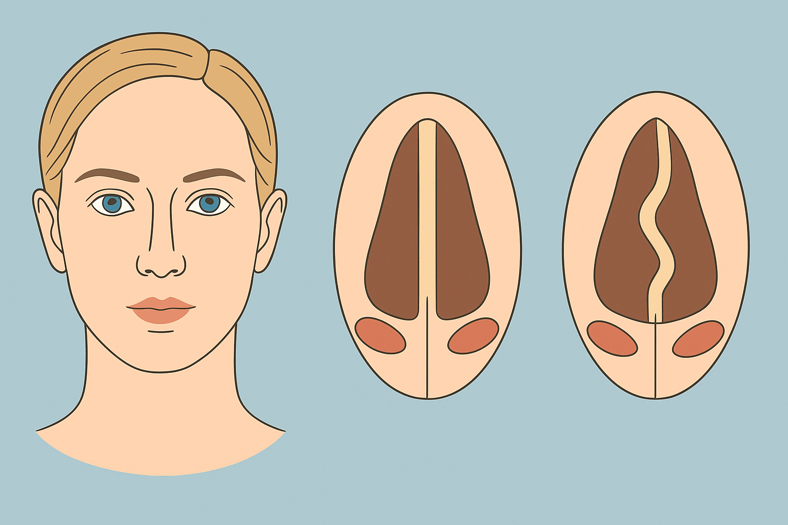 Искривление перегородки