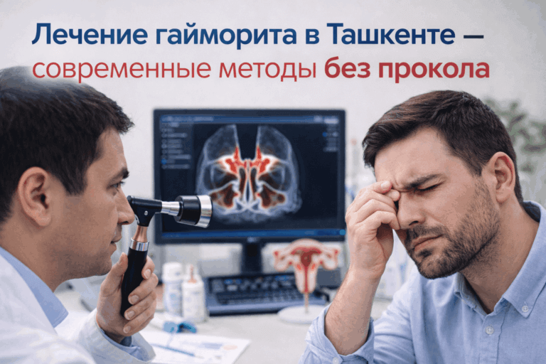 Гайморит лечение в ташкенте