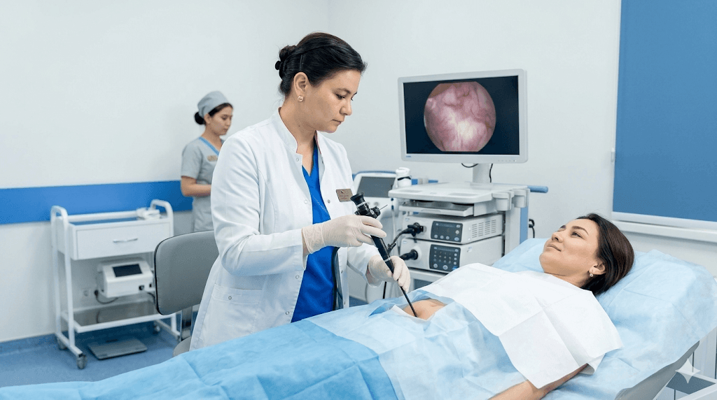 Проведение цистоскопии в Ташкенте процедура осмотра мочевого пузыря