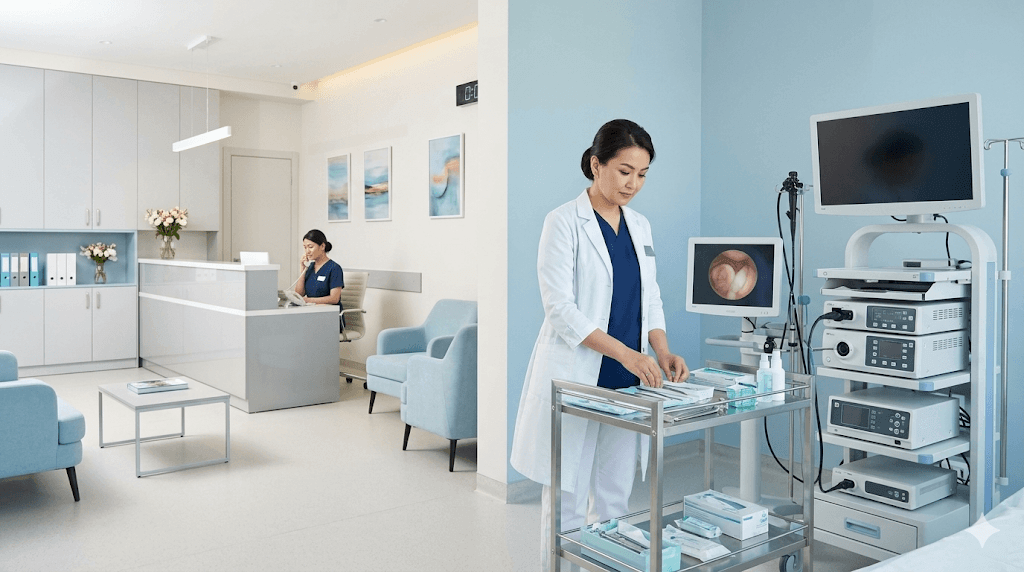 Современная клиника для цистоскопии в Ташкенте